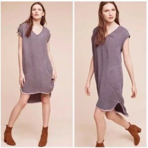 Anthropologie Cloth & Stone grayed tunic dress